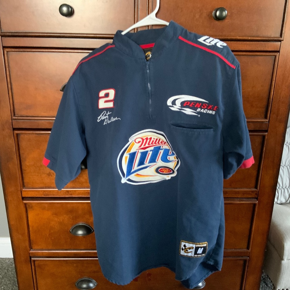 Rusty Wallace Chase Authentics Drivers line shirt